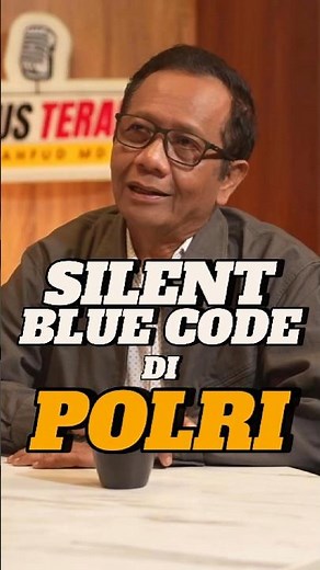 SILENT BLUE CODE ISTILAH DI POLRI #shorts