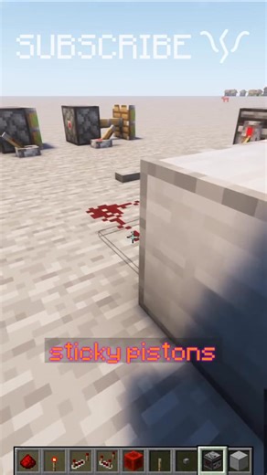PUSH AND PULL OTHER PISTONS with STICKY PISTONS! | Redstone with PsiVolt #Minecraft#minecrafttutorial#minecraftbuilding#redstone#redstonetutorial#redstonebuild#fyp#fypシ#redstonewithpsivolt | Streaming 4