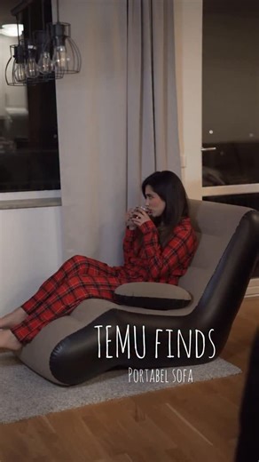 Tooba Shabanimirzaei on Instagram‎: "One of my best Temu finds lately This portable inflatable sofa is SO fun to sit on 😮‍💨🛋️ And before their 0 SEK campaign ends, it’s honestly a solid pick ✨ Free shipping 📦 90-day free returns ♻️ Qualified orders only ✨ Use the link in my bio 💞 یکی از بهترین چیزایی که اخیراً تو Temu پیدا کردم این مبل بادیِ قابل حمله که نشستن روش واقعاً کیف میده 😮‍💨🛋️ به نظرم تا قبل از اینکه کمپین ۰ کرونیشون تموم بشه، انتخاب خیلی خوبیه ✨ ارسال رایگان 📦 مرجوعی رایگان تا