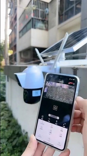 Solar Powered Surveillance Camera Installation Tutorial.