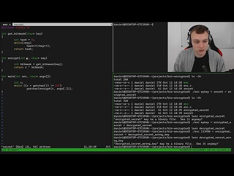 Coding File Encryption in C from Scratch