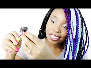 Crochet Braids Box Braids EASY METHOD With Cornrows!