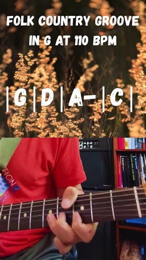 Folk Country Solo in G at 110 BPM