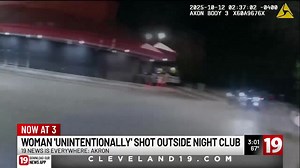 Woman ‘unintentionally’ shot outside Akron night club by unknown gunman