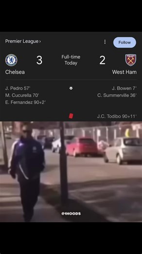 West Ham vs Chelsea Match Highlights