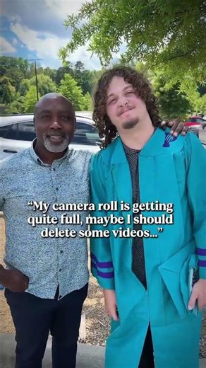 My camera roll is getting full, maybe I should delete some videos