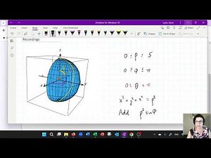 Example of Integration using Spherical Coordinates