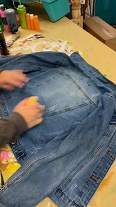 I will have to be painting one for myself soon!!! #santaclaus #painteddenim #denimjacket #wearableart #etsy #etsyseller #custom #santa #merrychristmas #christmas #ootd #fashion #artist #painted #painting #viral | Wayward Whimsy