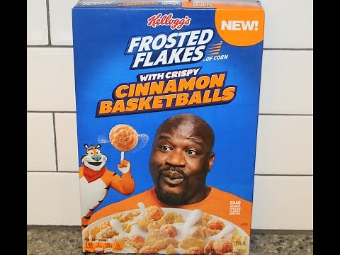 Kellogg’s Frosted Flakes with Crispy Cinnamon Basketballs Cereal Review