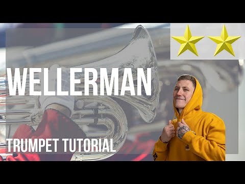 How to play Wellerman (TikTok Sea Shanty) by Nathan Evans on Trumpet (Tutorial)