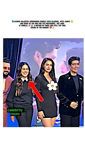 Manish’s Glam Squad Was On Point But Genelia Outshined Them All #genelia #jhanvikapoor #dishapatani