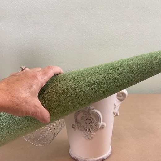 How to make your mantel stunning this fall using a styrofoam cone! With Chloe Crabtree | Hometalk