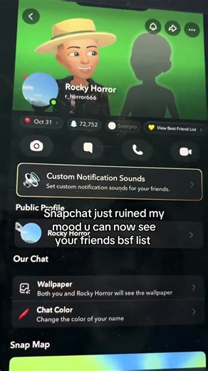 how to view snapchat best friends list