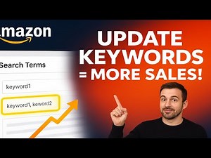 “How to Edit Keywords in Amazon Seller Central”