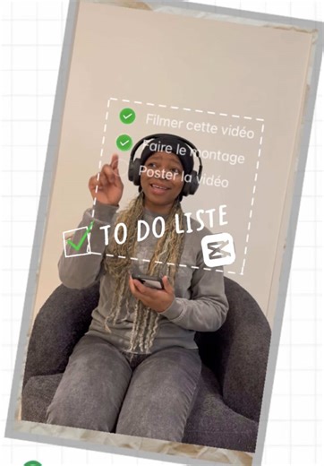 📹Épisode 26 : La “To Do Liste”✅ Dans cette vidéo, je te montre comment créer ta propre to do list dans tes montages✨ Une liste qui s’anime et se coche 😍🔥 Parfait pour tes vlogs, Grwm ou des récap. Tu l’essaies ? 👀 Tu veux d’autres effets comme ça ? ABONNE-TOI! 😏🥰 Bisouuu 💋 #editvideo #capcut #animation #todolist #pourtoi