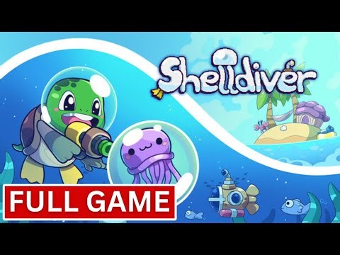 Shelldiver - Full Game (100%) | 4K 60FPS Walkthrough (No Commentary) | Benji