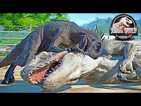 E750 Scorpius Rex, T-REX, Ceratosaurus, Monolophosaurus, I-REX, Baryonyx 🌍 JURASSIC WORLD EVOLUTION