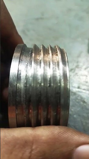 How to make a buttress thread on a manual lathe machine#how #machine #cnc #machining #threading