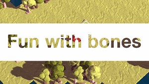 Fun with bones in Unity news