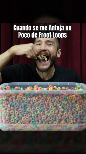 Solo un Poquito de Froot Loops🥣 Suscríbete para más Tragación 🐽!