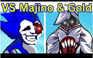 fnf-vs majin sonic missingno和Minus金