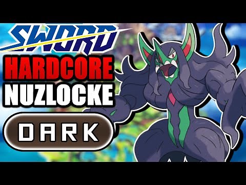 Pokémon Sword Hardcore Nuzlocke - DARK Type Pokémon Only! (No items, No overleveling, No Dynamax)