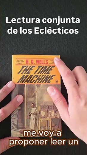 Today's literary update is about H.G. Wells' The Time Machine 🕰