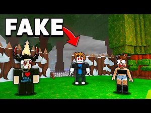 I Found a FAKE HACKER, So I use REAL HACKS in 99 Nights in the Forest!