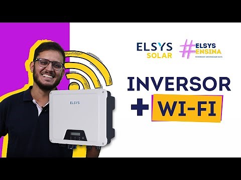 #ElsysEnsina | Como conectar o inversor ELSYS ao WI-FI?