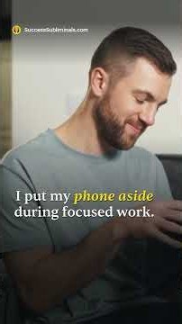 Discipline Subliminal | Focus & Follow Through