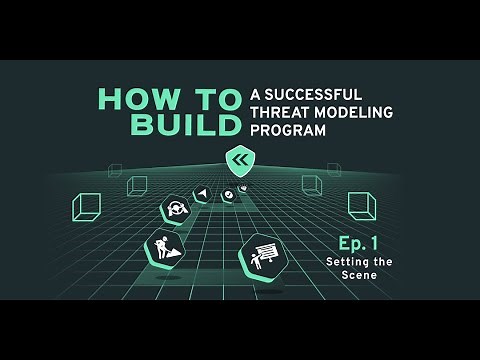 How to build a successful threat modeling program: Episode 1 - Setting the scene