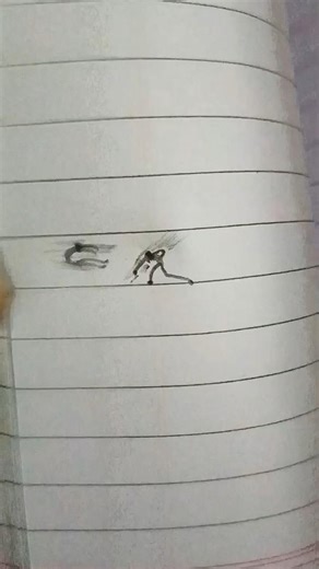 flipbook fight 🤜🤛 #flipbook #remix #avee_player #drawing #art #anime #funk #music #shorts