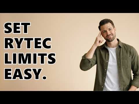 How to Set Limits on a Rytec System 4?