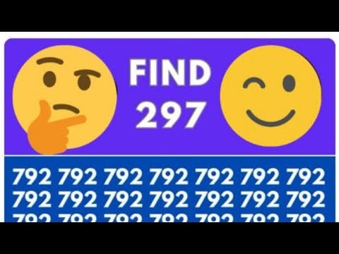 WO IST DIE 297? Der ultimative Gehirn-Check LIVE #Gehirntraining