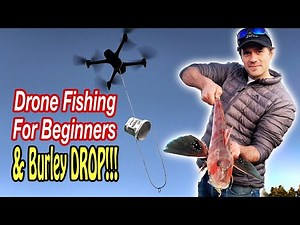How To Catch Fish With A Drone! Unique Burley Drop (Aeroo Pro)