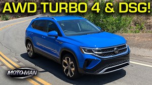 MotoMan drives something very practical in this combo TECH REVIEW, FIRST DRIVE REVIEW and round of our famous #OptionsGame – the 2022 Volkswagen Taos. Being a bit biased by the Mazda CX-30, he pushes the smaller than VW Tiguan all Volkswagen and learns its better than expected in some ways and falls short in others. #VW #VWTaos https://youtu.be/42ITFjeQxI4 | MotoManTV | Facebook