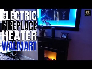 Walmart Electric Fireplace Heaters Review | Every Home Needs This