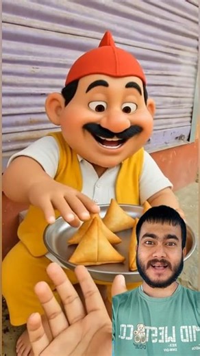 Garma Garam Samosa🤤 #reelschallenge