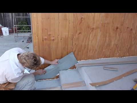 Concrete surface flashings