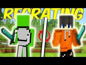 Recreating Dream’s Top 3 Epic Minecraft Clutches l ‪@dream‬