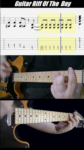 Guitar Tab Little T&A by The Rolling Stones #guitarriff #therollingstones #guitartabs #howto