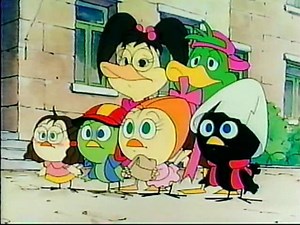 Calimero (1992) episode 5 - Keeping an Eye on the Mysterious Exchange Student Peruri | カリメロ（1992年版）第