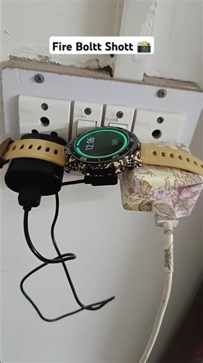 Fire Boltt Shott Smartwatch Battery 🔋 Charging #Firebolttshott