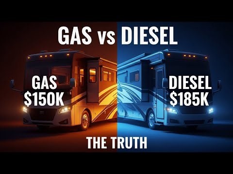 Gas vs Diesel Motorhomes: The TRUTH About Cost, Power & Reliability (2026)