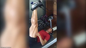 This is how Cristiano Ronaldo works out to build his leg muscles