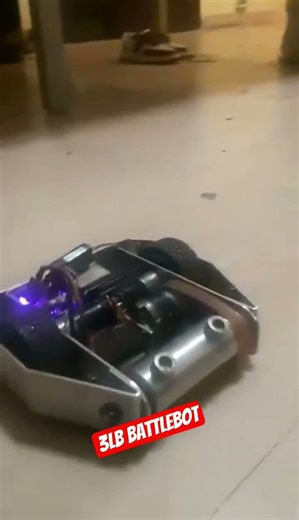 Testing 3lb drum spinner bot