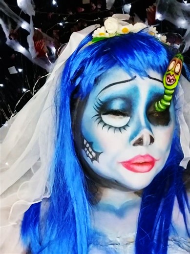 NOVIA CADÁVER #rosimua #lanoviacadaver #timburton #3d #maquillaje