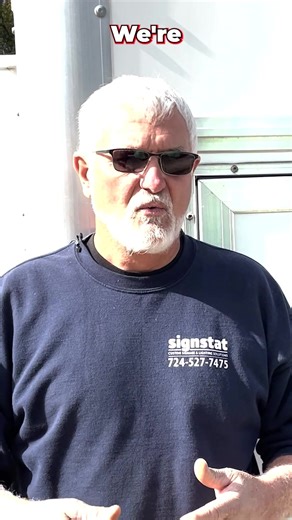 The Van Ladder's massive cargo space allows you to keep your signage pristine even when the weather condition aren't! See more here: https://vnldr.com/48A0ULY | Van Ladder