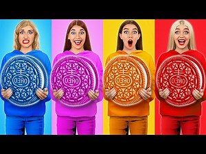 Food of The Same Colors Challenge | Food Battle by Multi DO Food Challenge