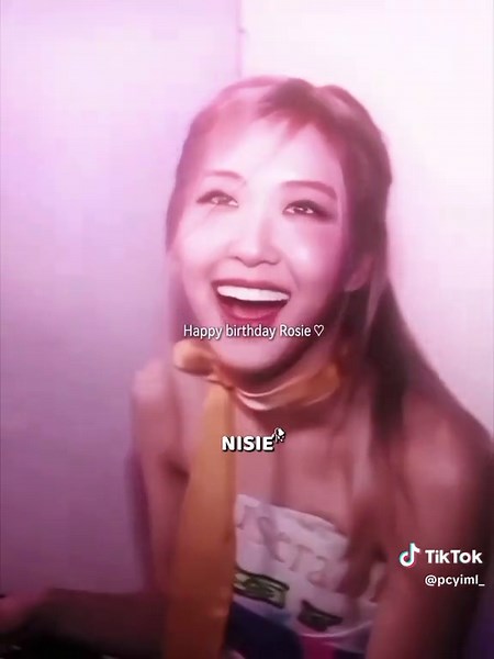 Happy Birthday Wishes for Rosé from Blackpink